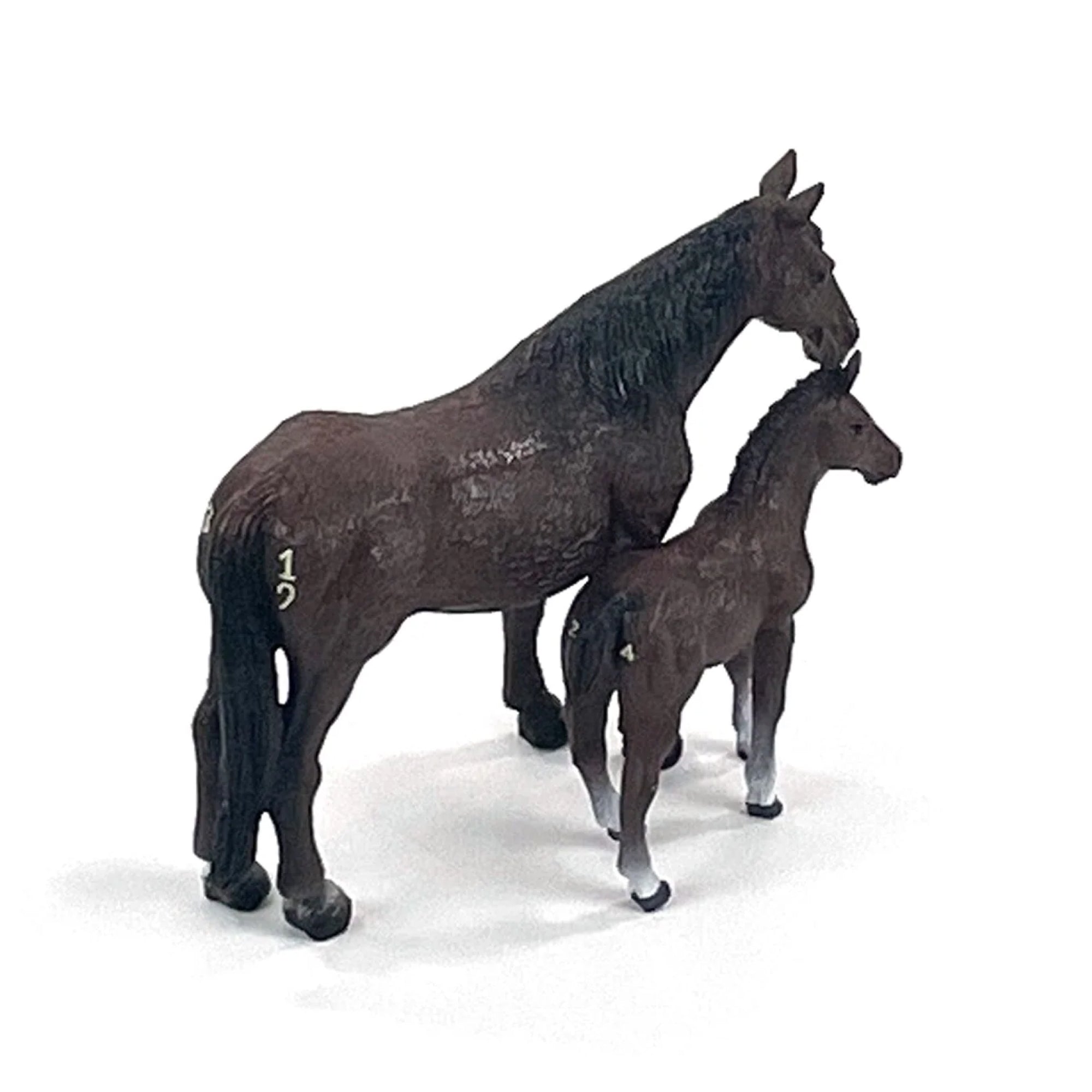 Four Sixes Ranch Quarter Horse Mare & Colt