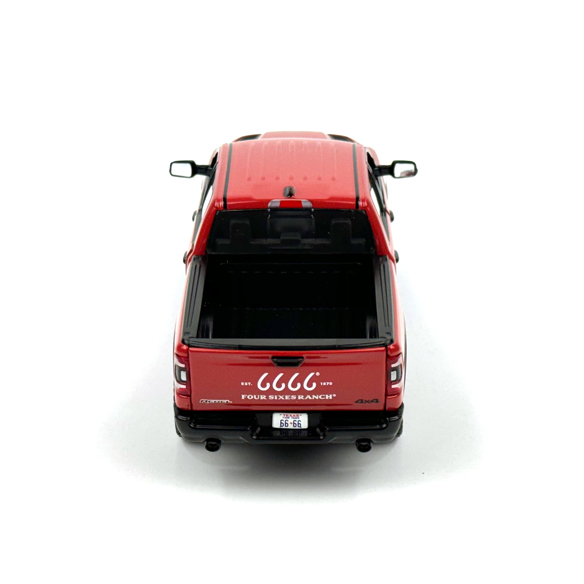 1:27 Scale Die-Cast – Four Sixes Ranch 2019 Ram 1500 Rebel