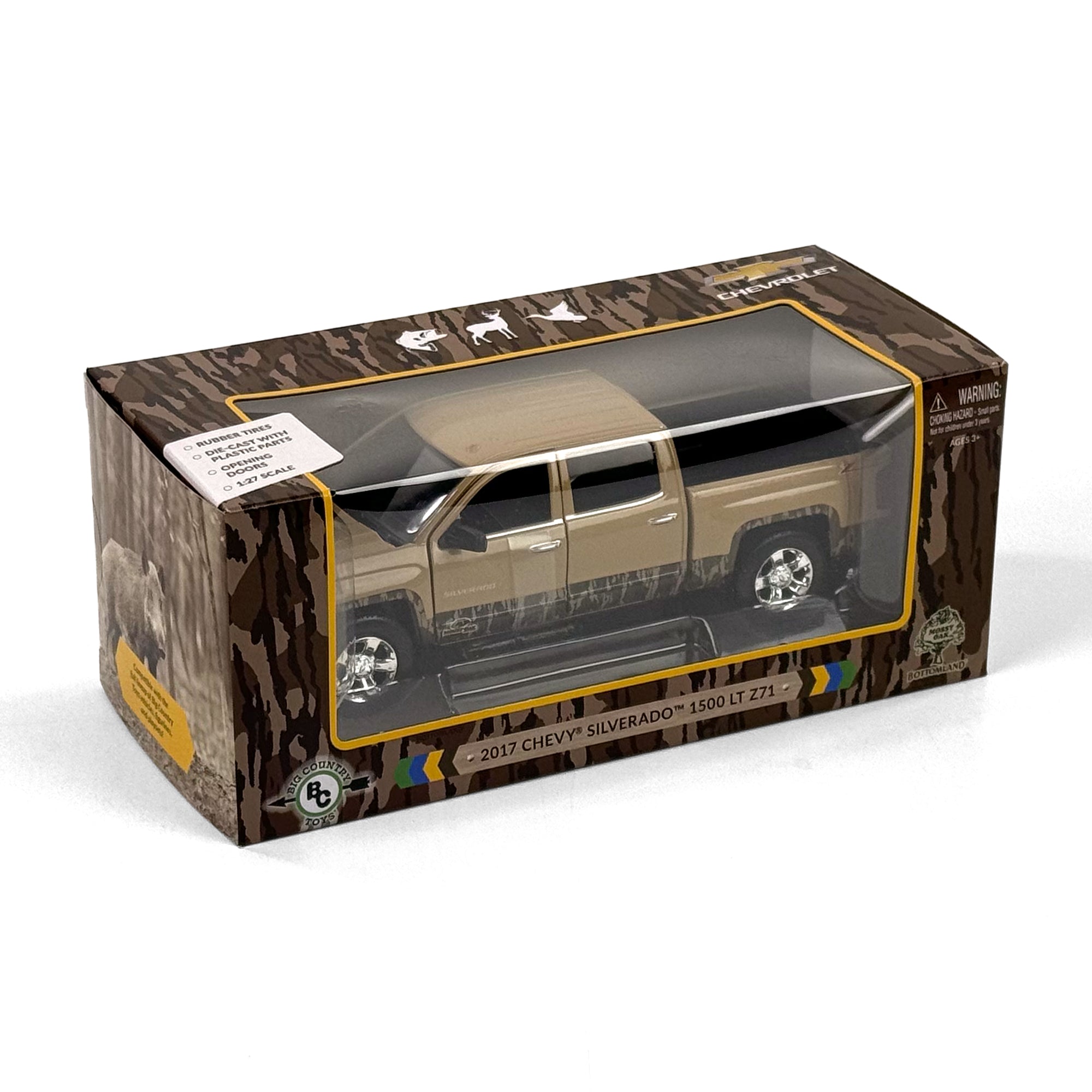 1:27 Scale Die-Cast – Mossy Oak 2017 Chevrolet Silverado Z71