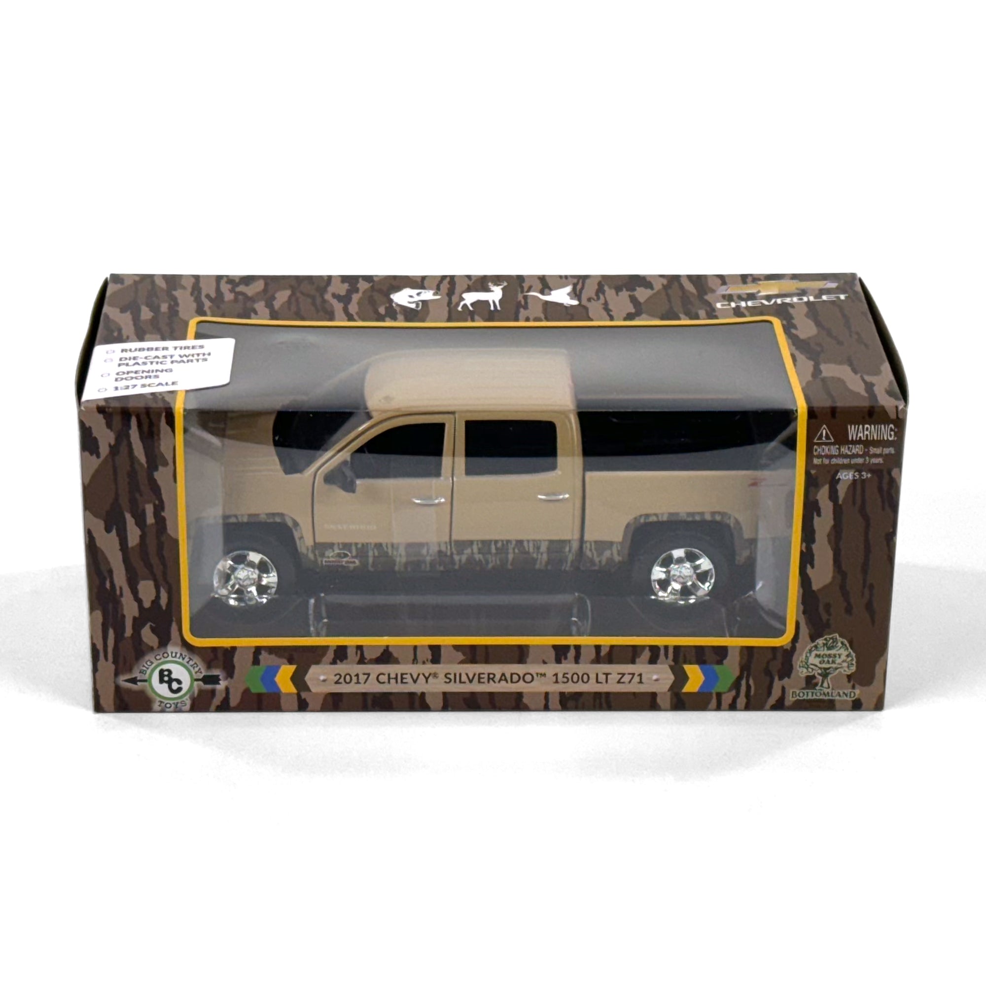 1:27 Scale Die-Cast – Mossy Oak 2017 Chevrolet Silverado Z71