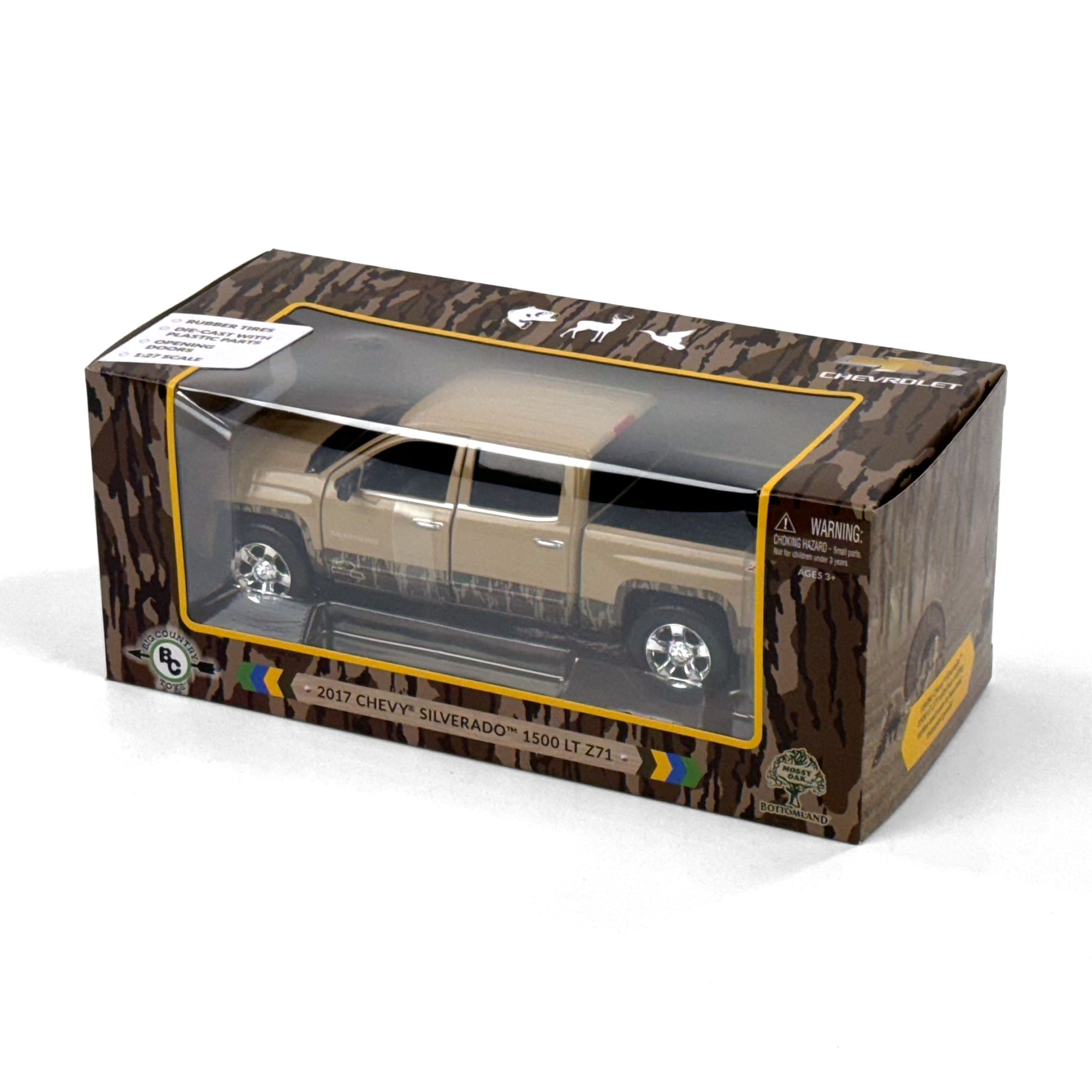 1:27 Scale Die-Cast – Mossy Oak 2017 Chevrolet Silverado Z71