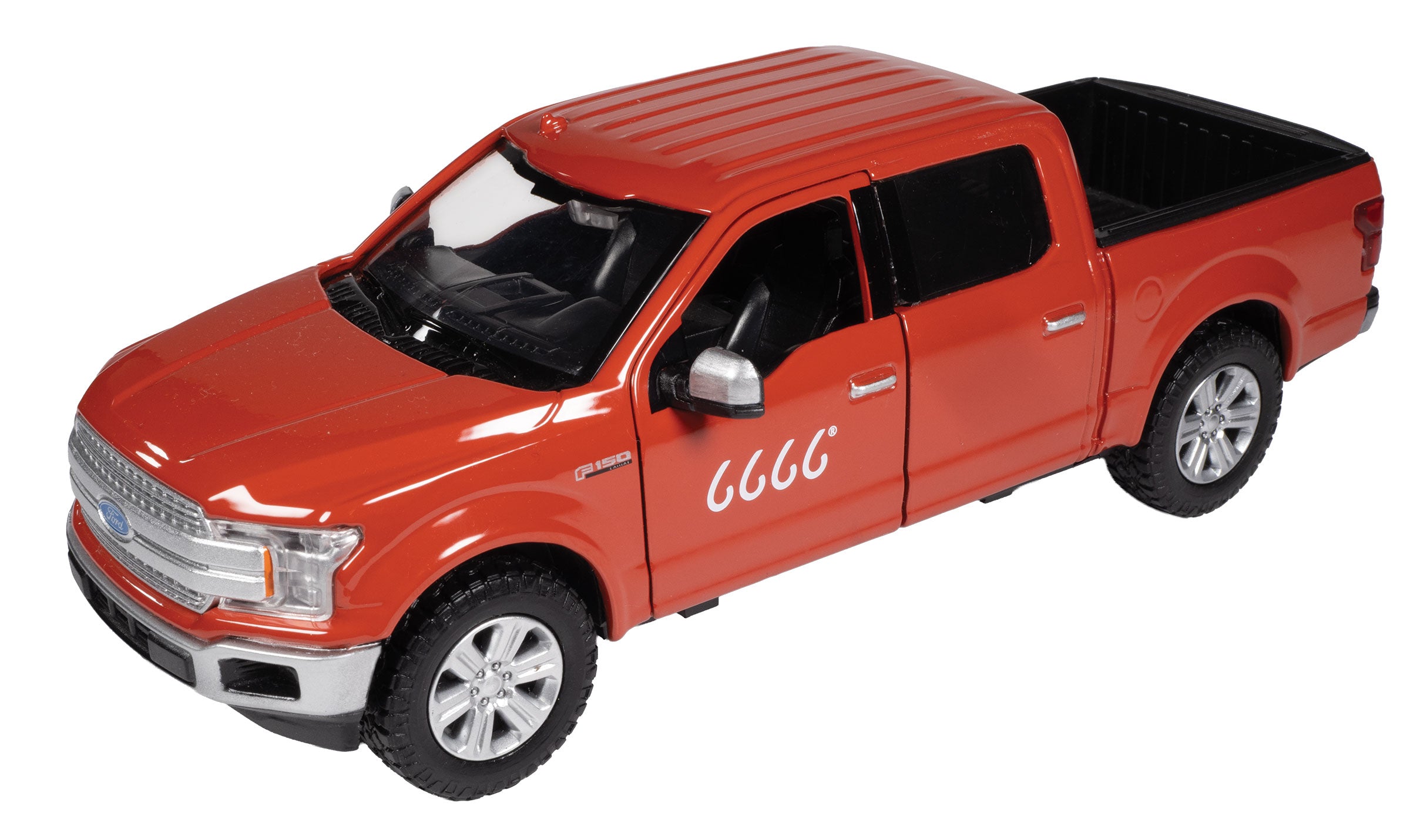 1:27 Scale Die-Cast 2019 Ford F150 Lariat Crew Cab - Four Sixes Ranch