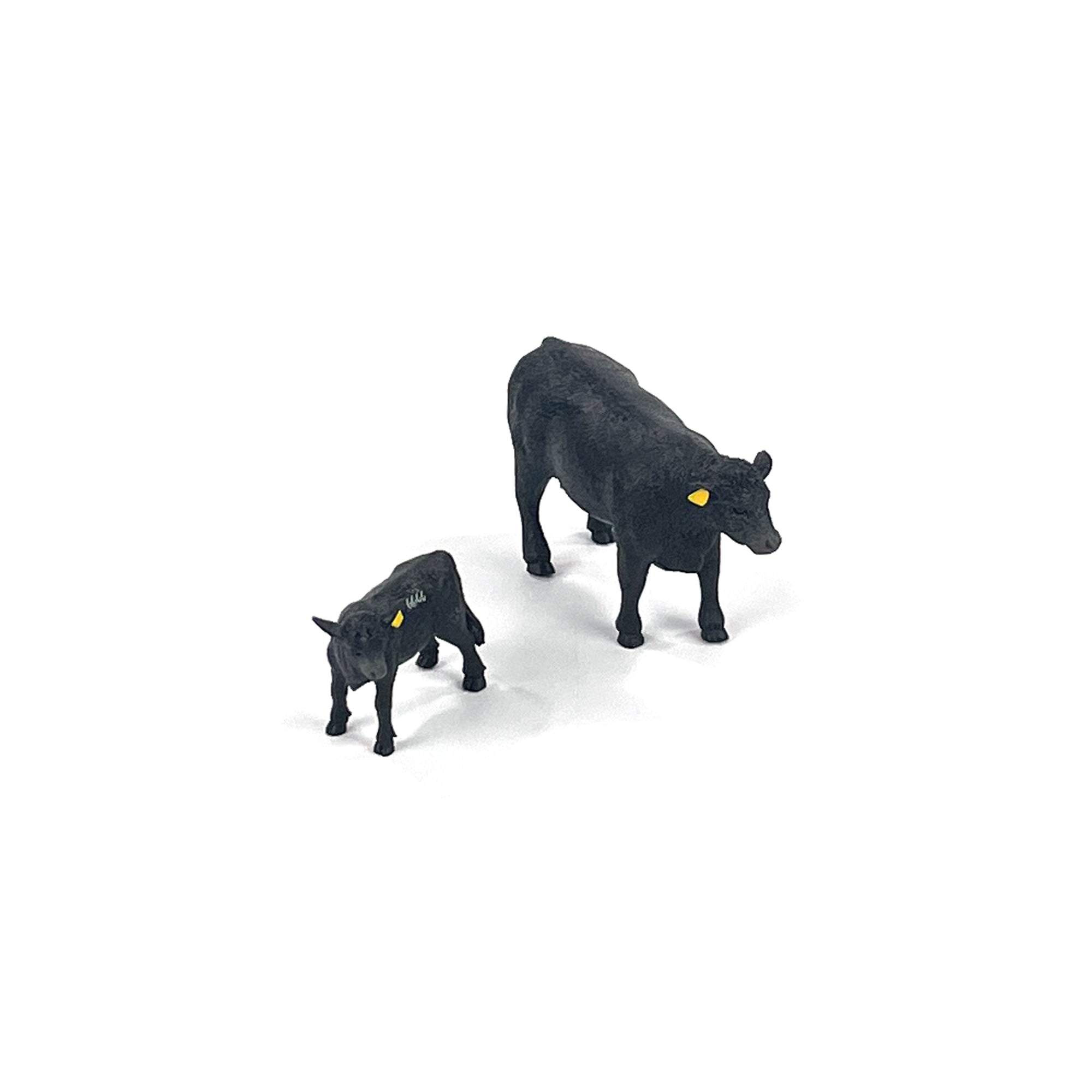 Four Sixes Ranch Black Angus Ranch Set | bigcountrytoys.com