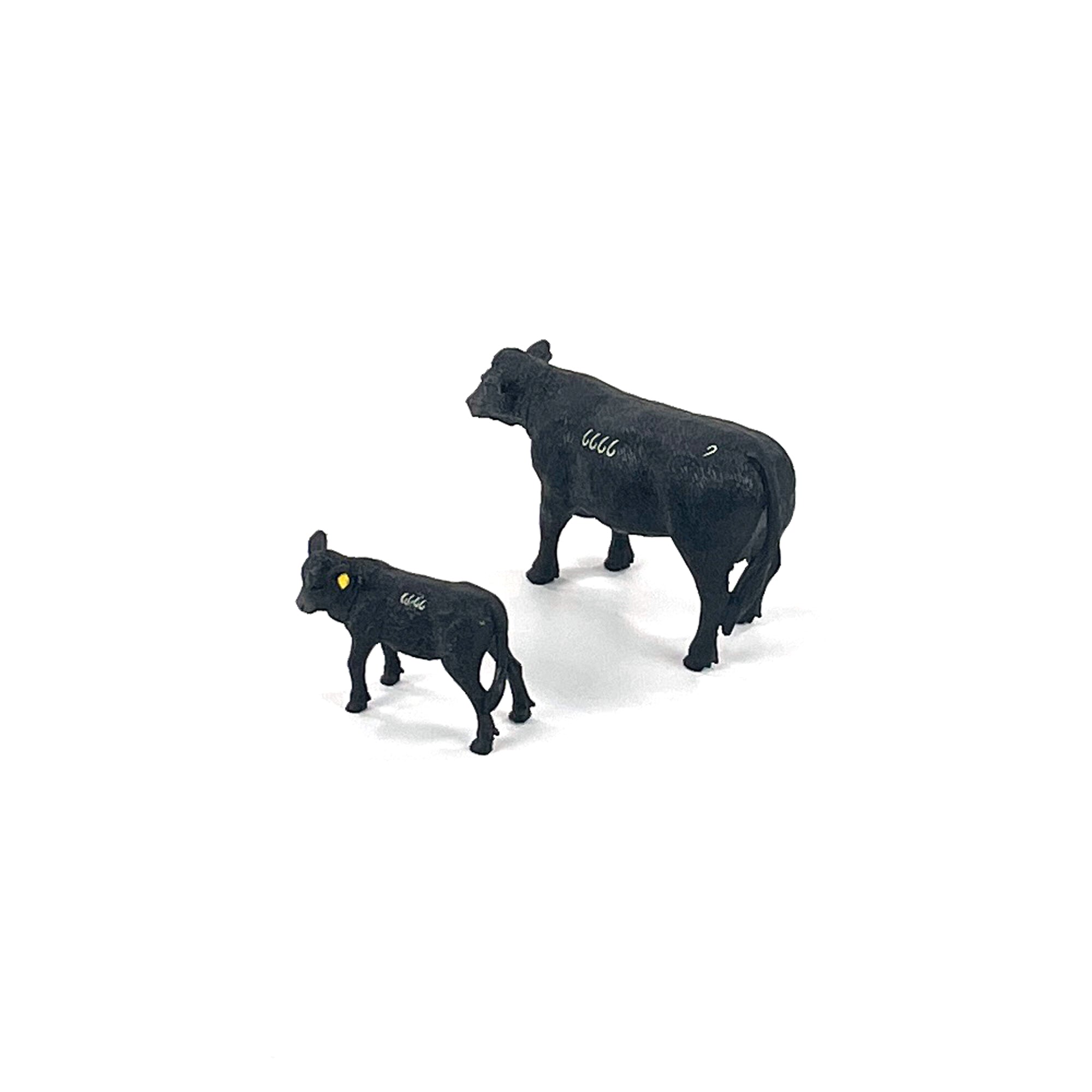 Four Sixes Ranch Black Angus Ranch Set | bigcountrytoys.com