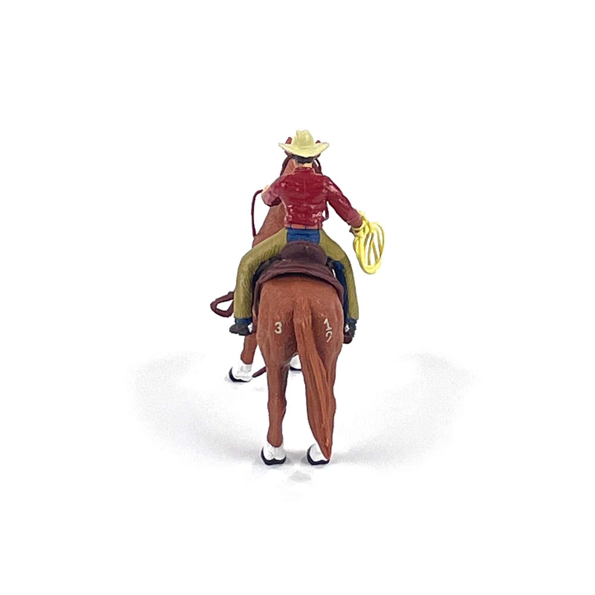 Four Sixes Ranch Cowboy & Quarter Horse | bigcountrytoys.com