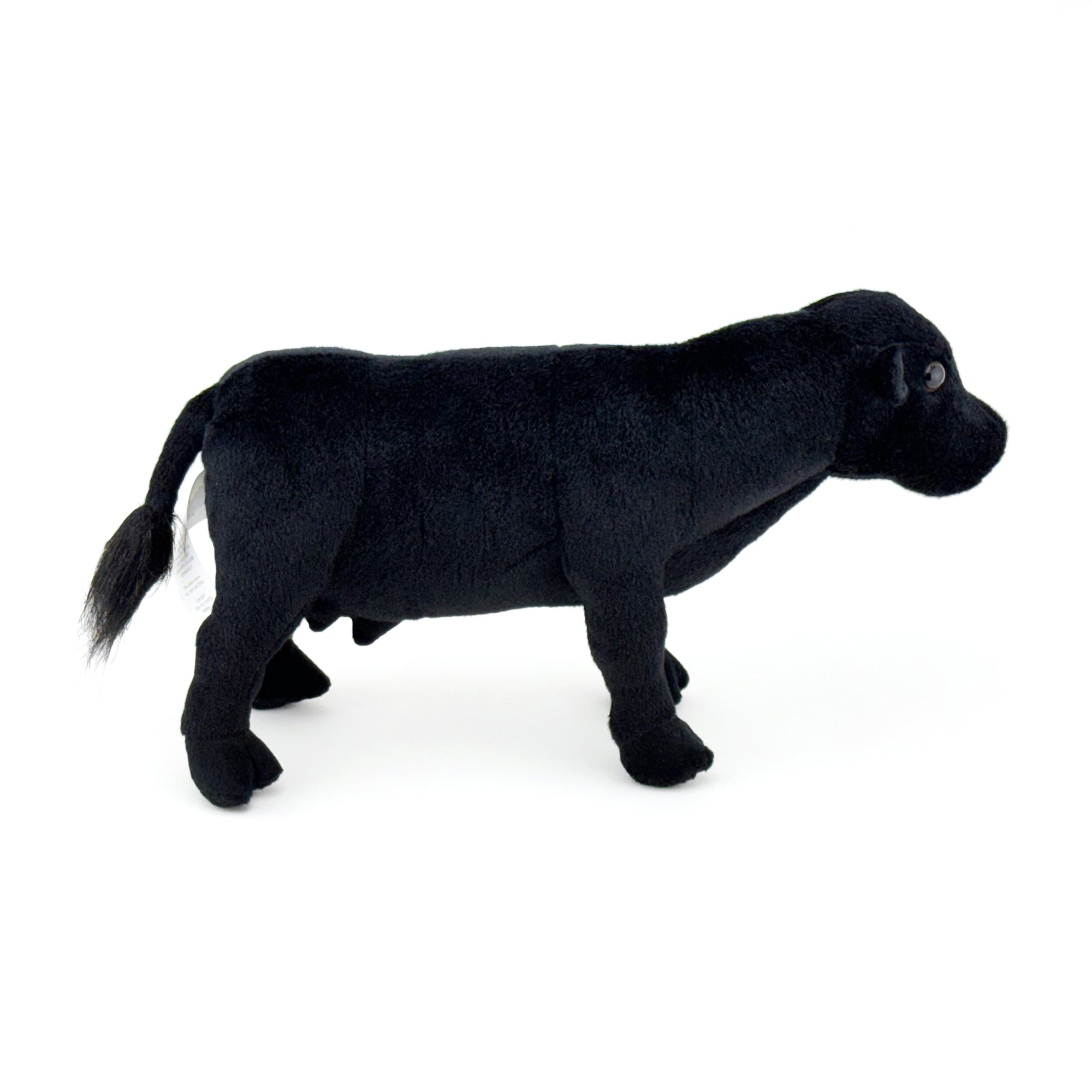 Four Sixes Ranch Plush Black Angus Cow
