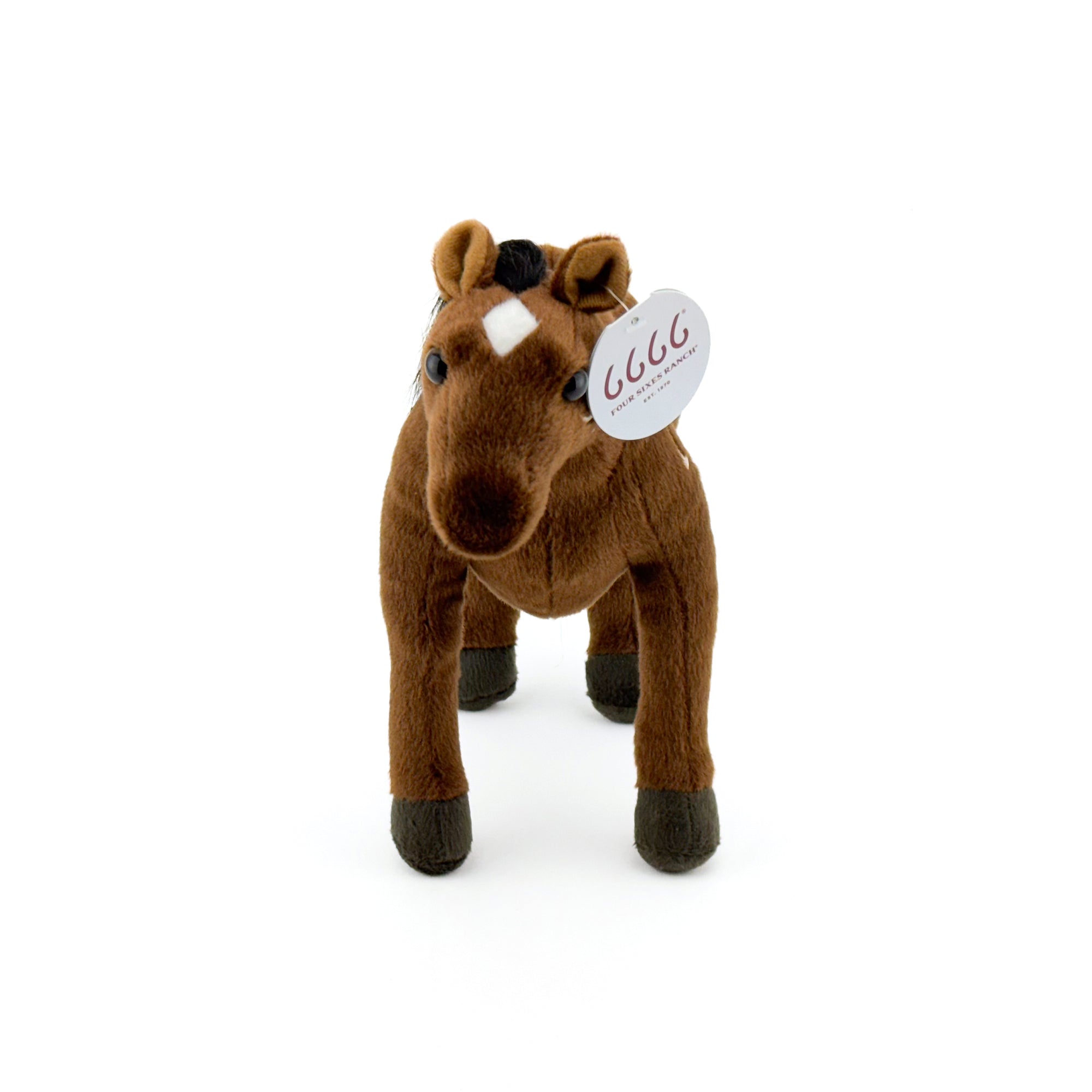 Four Sixes Ranch Plush Quarter Horse | bigcountrytoys.com