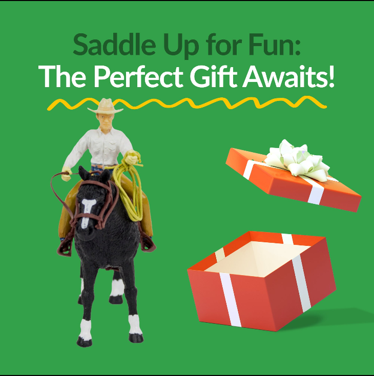 Cowboy on Horse E-Commerce